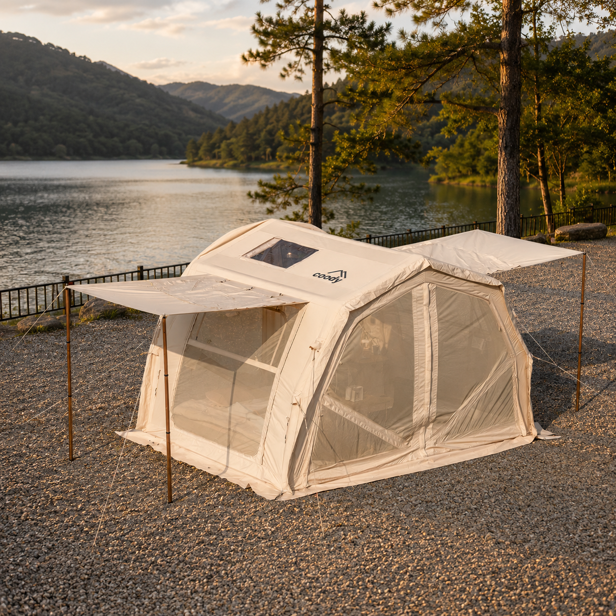 levensduur polyester tent Coody Air Tent 10.0