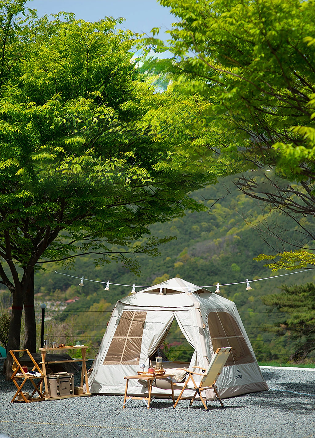 Coody Air Tent 5.8 - Opblaasbare tent