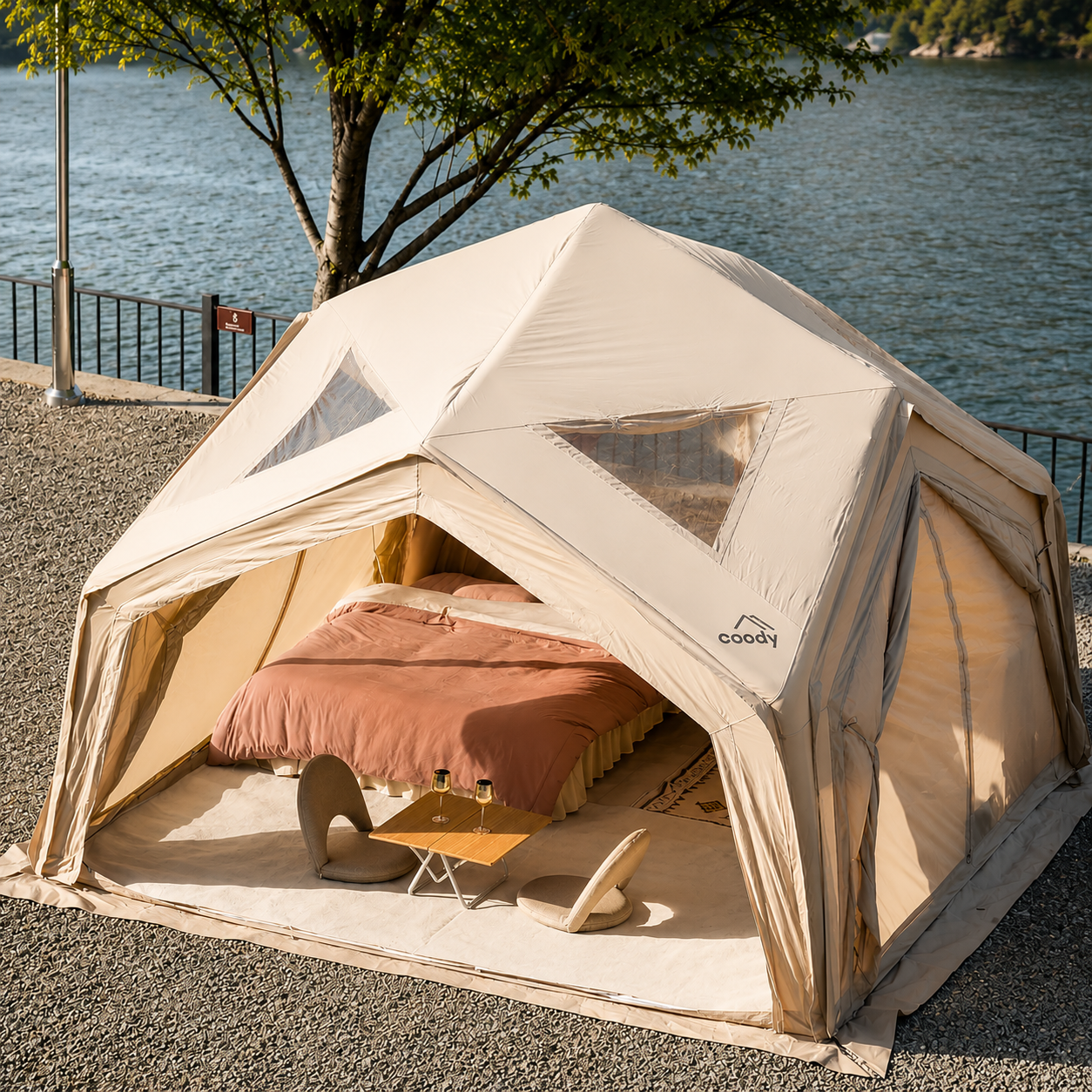 Coody Hub Shelter 13.0 Opblaasbare tent