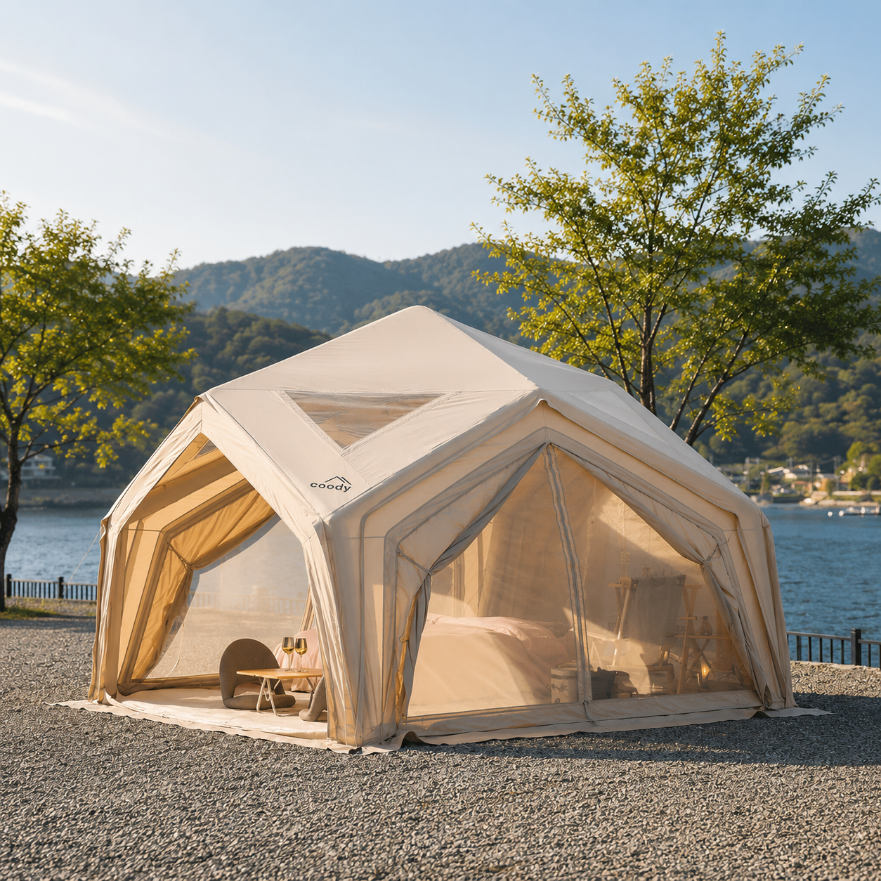 Coody Hub Shelter 13.0 Opblaasbare tent